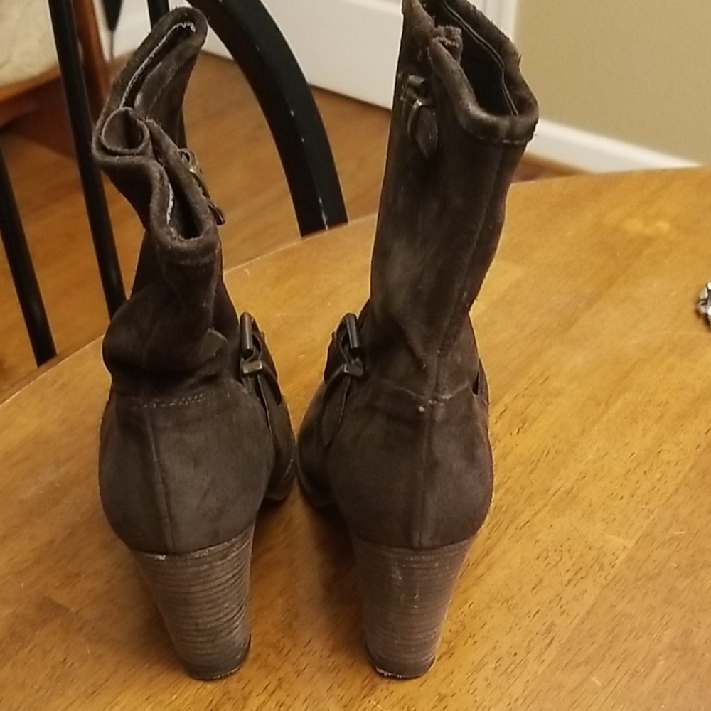 Barney's New York Brown Boots - Picture 7 of 12